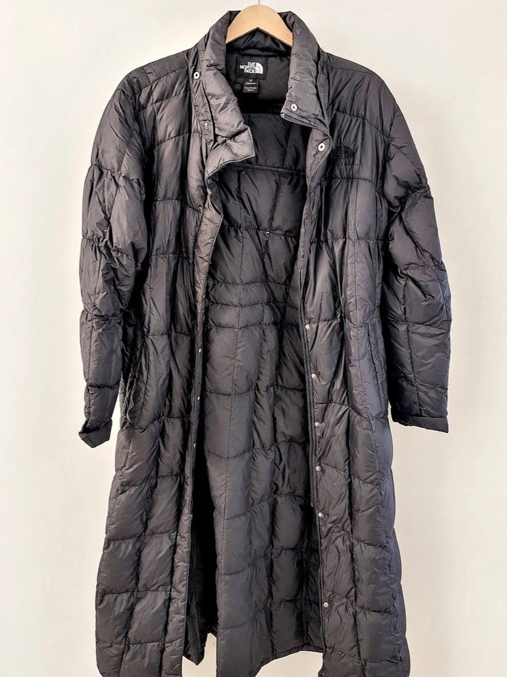 The North Face Metropolis Parka Long Puffer Coat Black XL